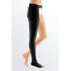MONOCOLLANT DX CORTO MEDIVEN PLUS PRIMA CLASSE DI COMPRESSIONE NERO