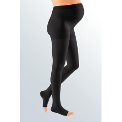 COLLANT MATERNO CORTO MEDIVEN PLUS PRIMA CLASSE DI COMPRESSIONE NERO