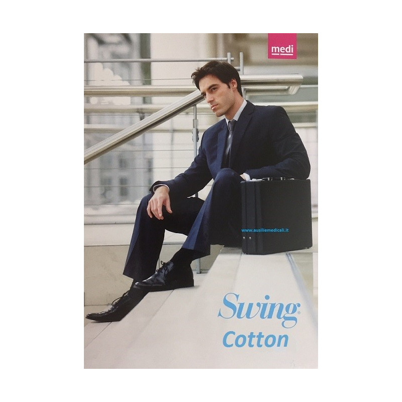 GAMBALETTI UOMO SWING COTTON 160 DENARI 21mmHg