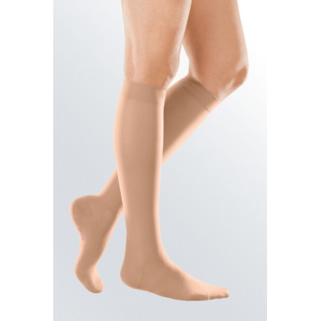 GAMBALETTO CORTO MEDIVEN ELEGANCE PRIMA CLASSE DI COMPRESSIONE BEIGE