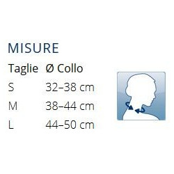 COLLARE CERVICALE MORBIDO CLC 100 ALTEZZA 8 Cm