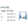 COLLARE CERVICALE MORBIDO CLC 100 ALTEZZA 6 Cm