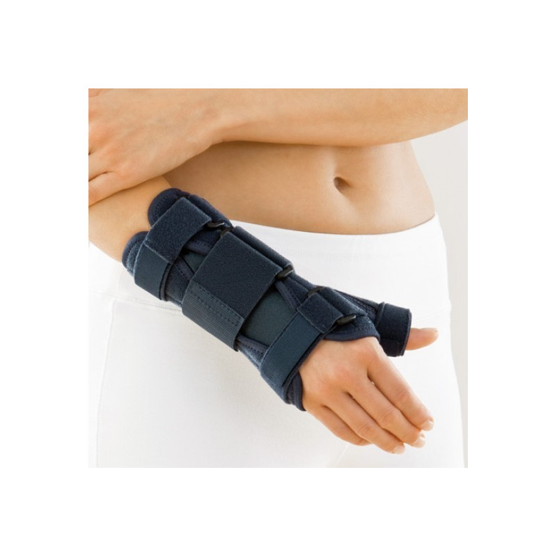 Polsiera DESTRA steccata con blocco del pollice lunghezza 20 Cm