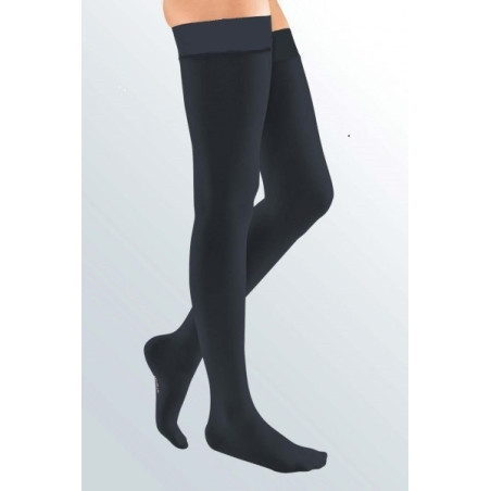 CALZA COSCIA CORTA MEDIVEN ELEGANCE SECONDA CLASSE DI COMPRESSIONE MARINE