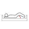 LETTO DA DEGENZA TRE SNODI ELETTRICO LARGHEZZA 90 cm