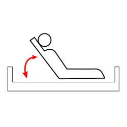 LETTO DA DEGENZA TRE SNODI ELETTRICO LARGHEZZA 90 cm