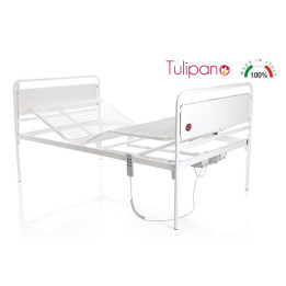 LETTO DA DEGENZA TRE SNODI ELETTRICO LARGHEZZA 120 cm