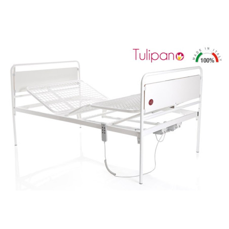 LETTO DA DEGENZA TRE SNODI ELETTRICO LARGHEZZA 120 cm
