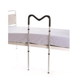 SPONDA DA LETTO ANTICADUTA IN ALLUMINIO VERNICIATO