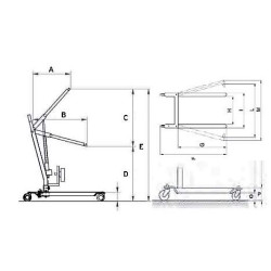 VERTICALIZZATORE KOMPASS UP ATTUATORE TIMOTION PORTATA 180KG