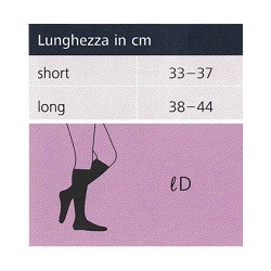 Tabella lunghezze Gambaletto Top Fine 701 A-D Sigvaris Classe 1