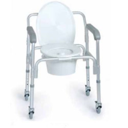 SEDIA COMODA CON RUOTE