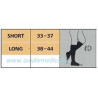 Tabella misure lunghezza Gambaletti Traditional 505 A-D Sigvaris Quarta Classe compressione