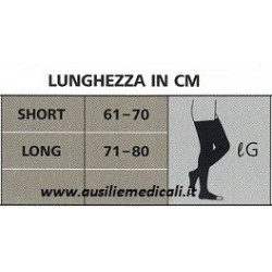 Tabella lunghezze Calza Autoreggente Traditional 503 A-G Sigvaris Classe 2