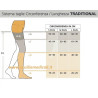 CALZA AUTOREGGENTE TRADITIONAL 505 A-G SIGVARIS