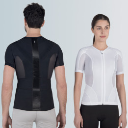 Maglia posturale con cerniera P+FORCE