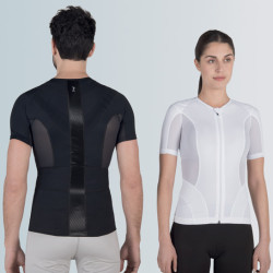Maglia posturale con cerniera P+FORCE