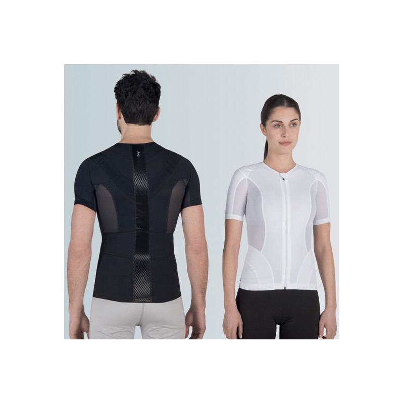 Maglia posturale con cerniera P+FORCE