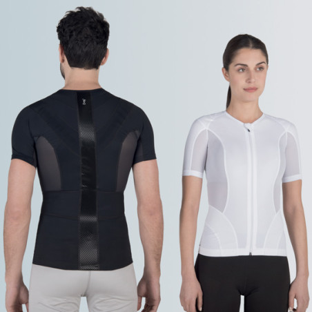 Maglia posturale con cerniera P+FORCE
