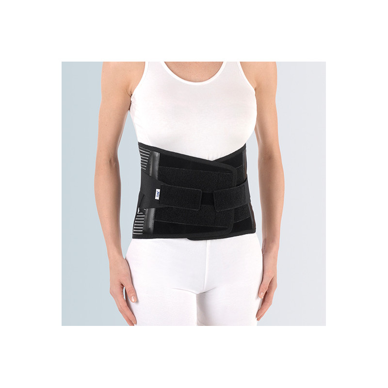 Corsetto elastico millerighe con tiranti
