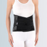 Corsetto elastico millerighe con tiranti