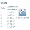Gomitiera con cuscinetti in silicone