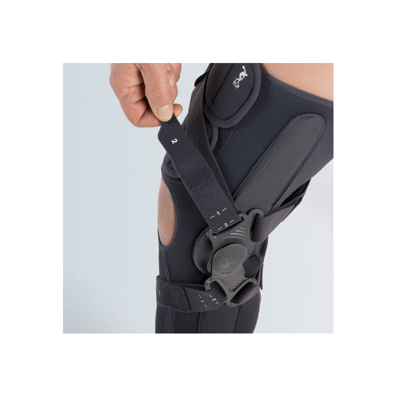 Ginocchiera con stecche a spirale DTX 60
