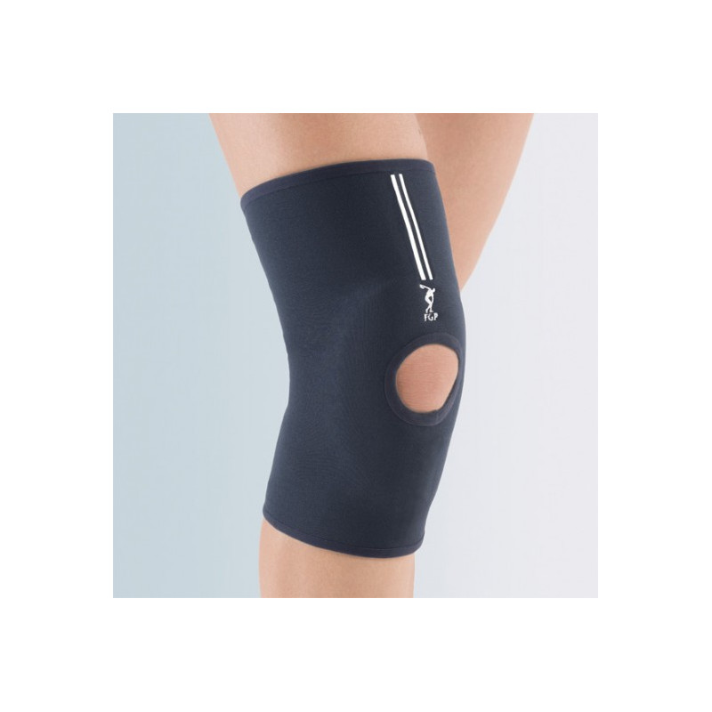 Ginocchiera traspirante con stabilizzatore rotuleo
