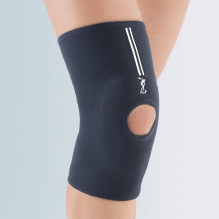 Ginocchiera traspirante con stabilizzatore rotuleo