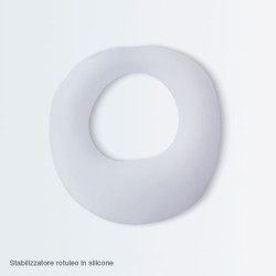 Ginocchiera traspirante con stabilizzatore rotuleo