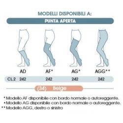 GLORIA MED COMFORT PUNTA APERTA SECONDA CLASSE