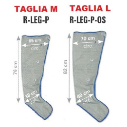 GAMBALE DESTRO PER PRESSOTERAPIA