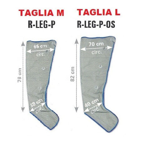 GAMBALE DESTRO PER PRESSOTERAPIA