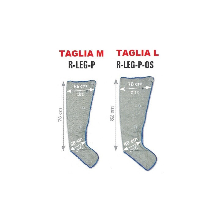 GAMBALE DESTRO PER PRESSOTERAPIA