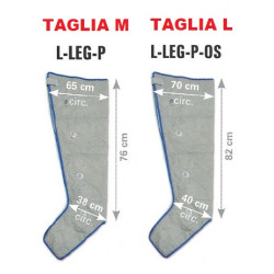 GAMBALE SINISTRO PER PRESSOTERAPIA