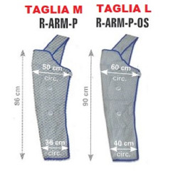 BRACCIALE DESTRO PER PRESSOTERAPIA