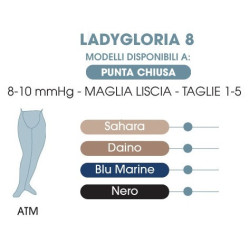 Collant materno Lady Gloria 8 maglia liscia