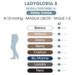 Collant Lady Gloria 8 maglia liscia