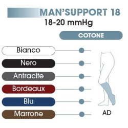Gambaletti uomo Man'Support 18 Cotton