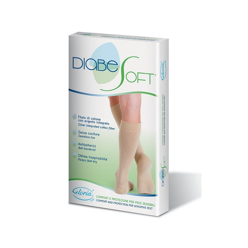 Diabesoft calze per piede diabetico