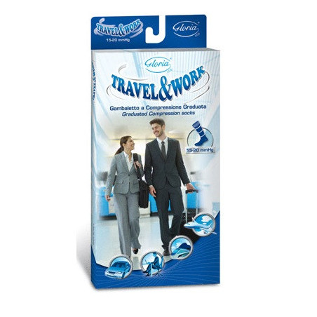 Travel&Work  gambaletto a compressione per uomo e donna