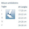 LEVAMED E+MOTION Cavigliera elastica con supporto in silicone