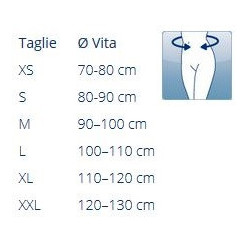 Corsetto elastico con filo d'argento RELAXSILVER