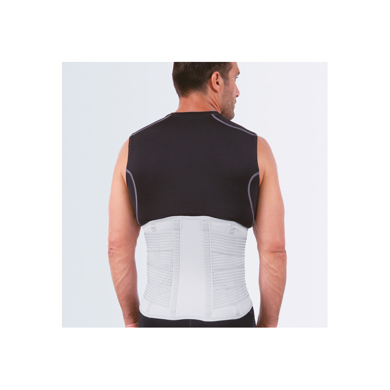 Corsetto elastico con filo d'argento LOMBOSILVER
