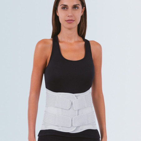 Corsetto elastico con filo d'argento LOMBOSILVER