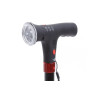 BASTONE IN ALLUMINIO CON LUCE DI CORTESIA E AVVISO ACUSTICO