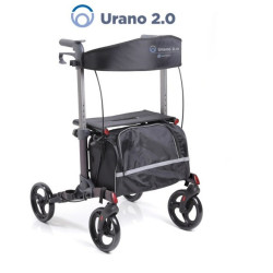 ROLLATOR PIEGHEVOLE IN ALLUMINIO MOD URANO