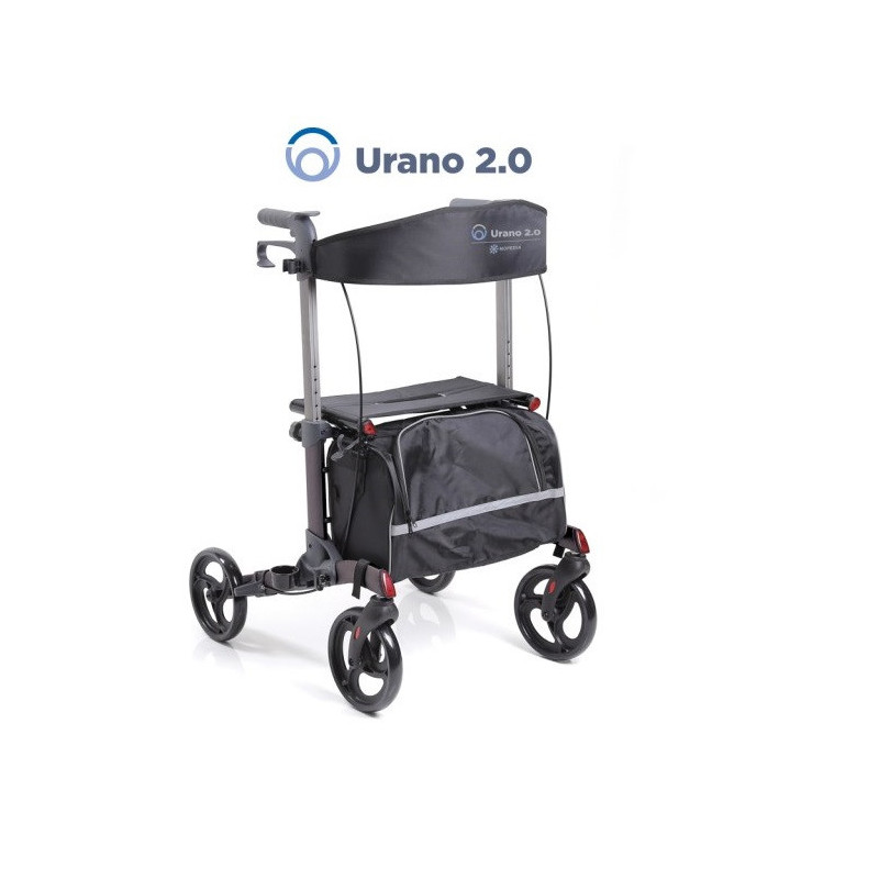 ROLLATOR PIEGHEVOLE IN ALLUMINIO MOD URANO