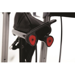 ROLLATOR PIEGHEVOLE IN ALLUMINIO MOD URANO