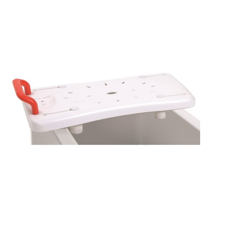 SEDILE PER VASCA DA BAGNO IN PLASTICA  REGOLABILE IN LARGHEZZA